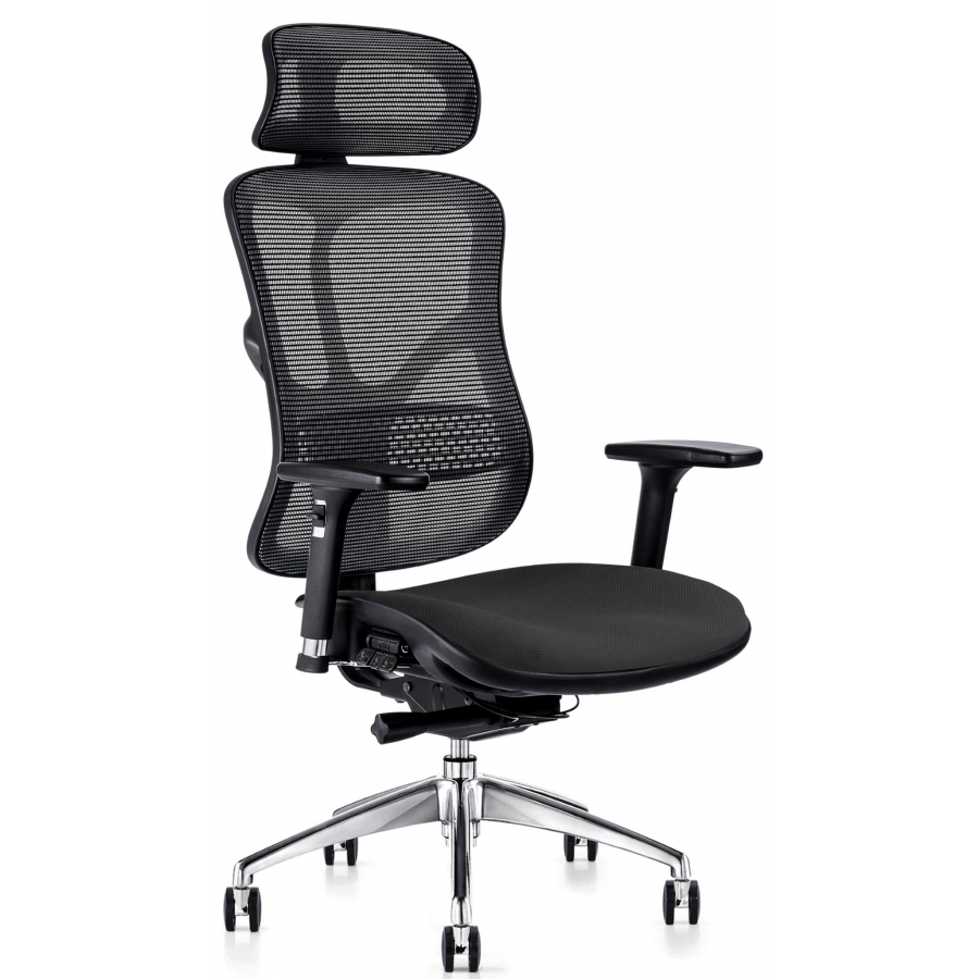 Hood Ergonomic Fabric Seat Office Chair F94 